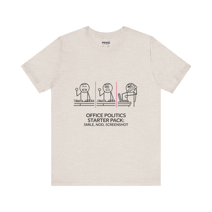 Office Politics Starter Pack Meme Tee | Memez Store