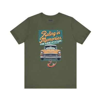Rolling Memories Vintage Car Lover's FUnny meme Tee By Memez Store