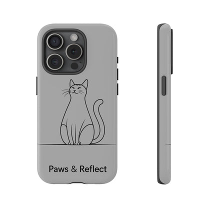Paw and Reflect Pet Lovers iPhone Case By Memez Store