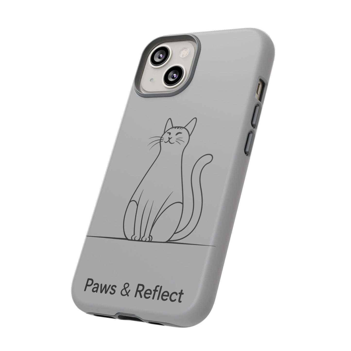 Paw and Reflect Pet Lovers iPhone Case By Memez Store