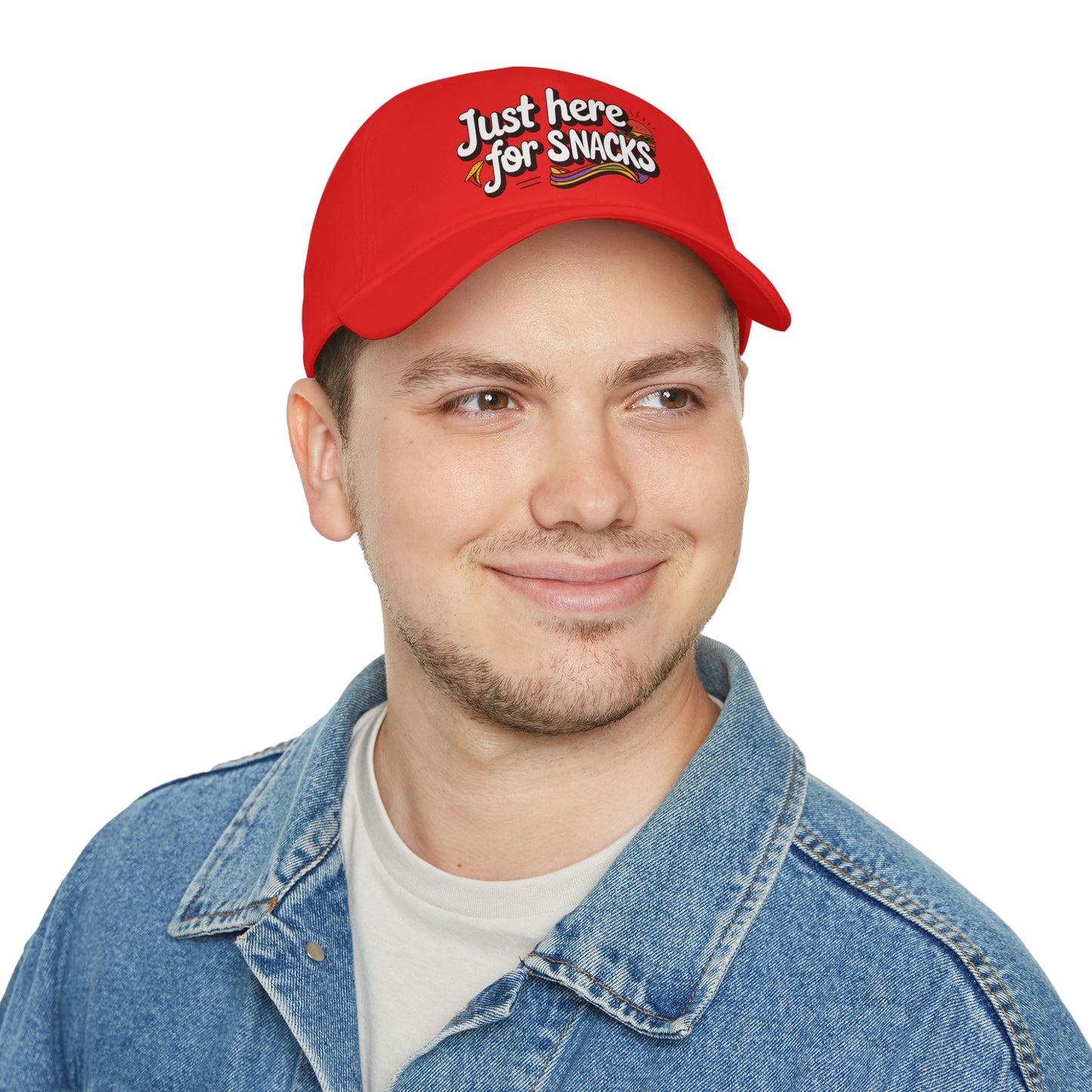 Just Here For Snacks Funny Cap By Memez Store