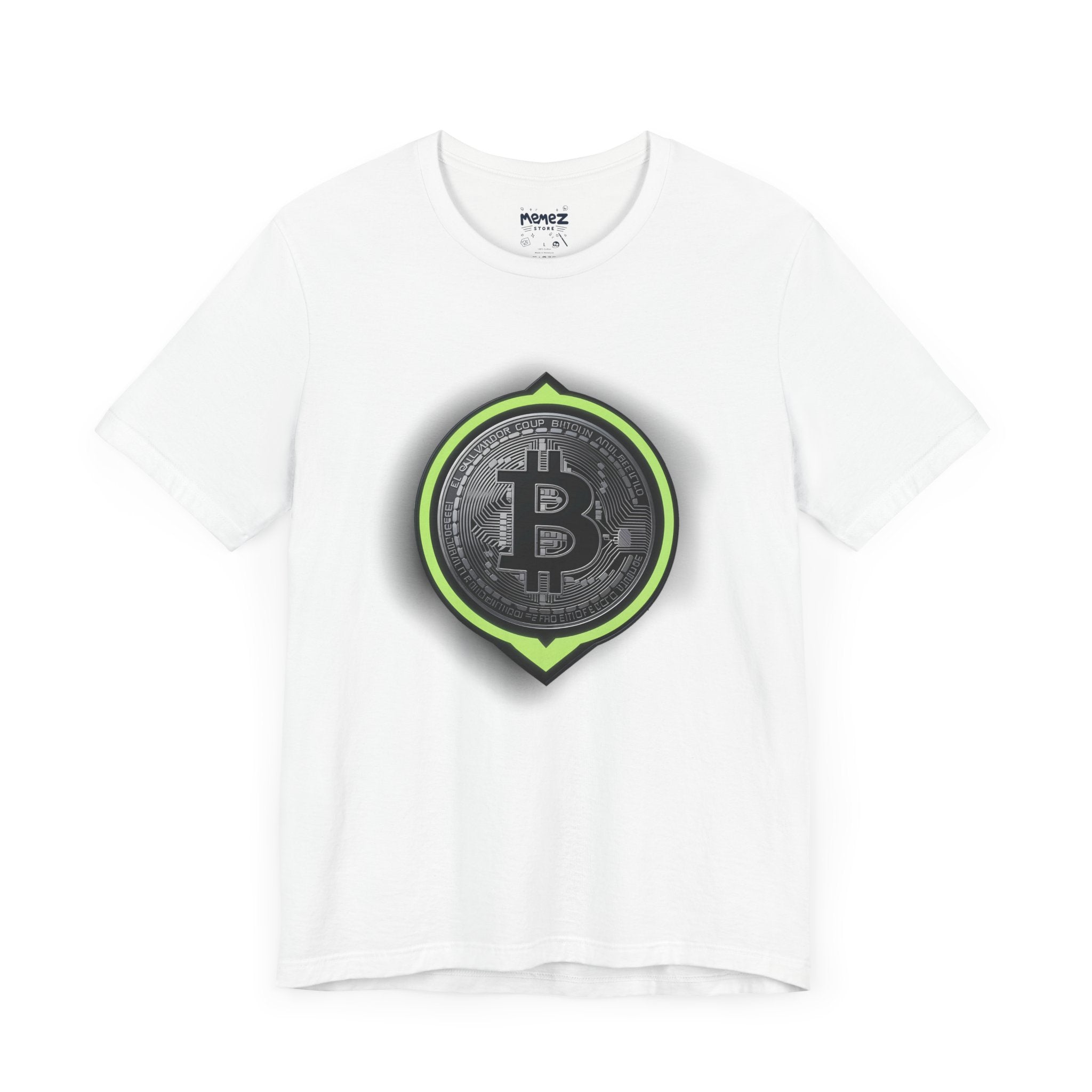 Crypto Tee - Unisex Jersey Short Sleeve Tee by Memez Store