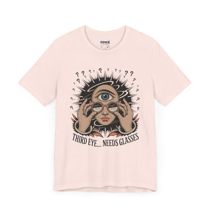 Third Eye Need Glasses Funny Tee By memez store