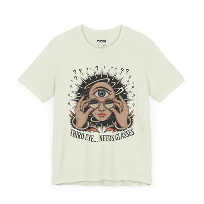 Third Eye Need Glasses Funny Tee By memez store