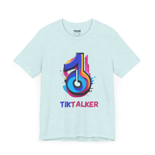 Parody Tee - Tiktalker Unisex Jersey Short Sleeve Tee by Memez Store