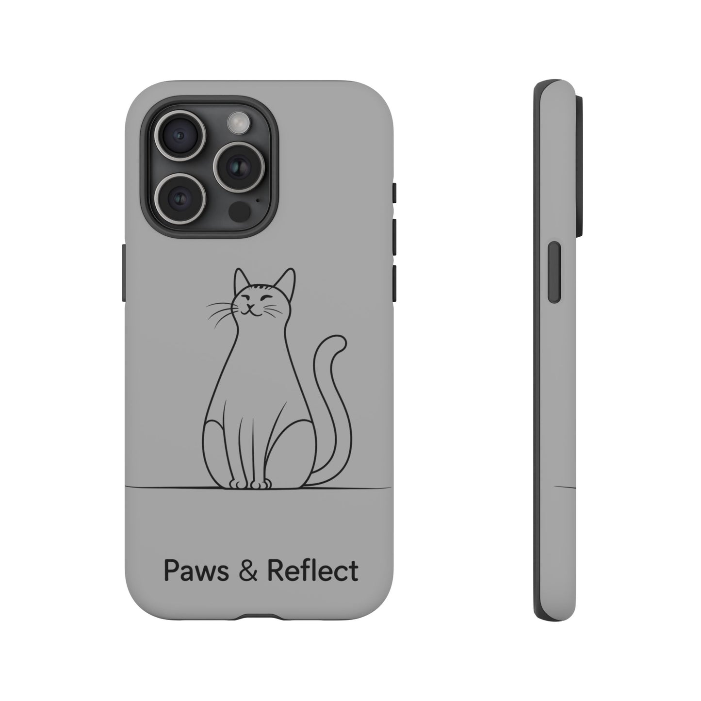 Paw and Reflect Pet Lovers iPhone Case By Memez Store