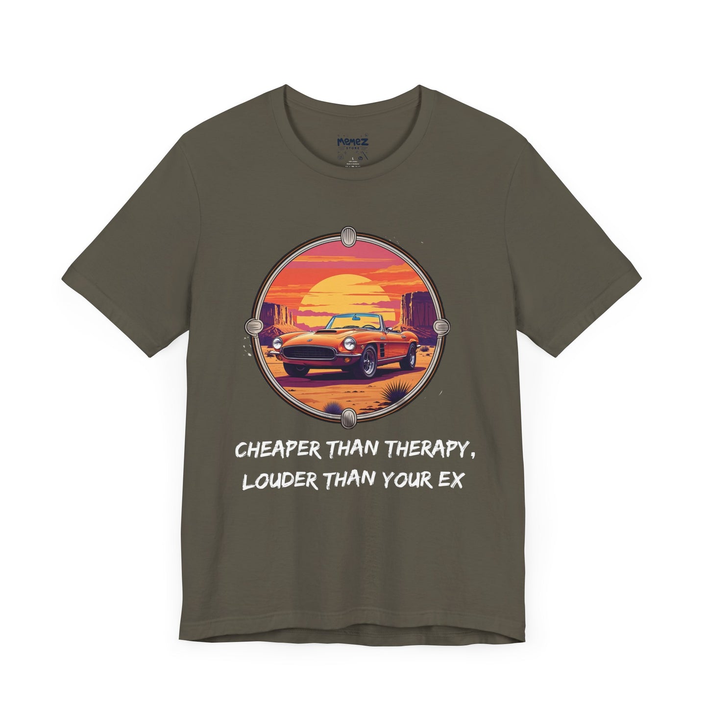 Retro VIntage Car Lovers Tee By memez Store