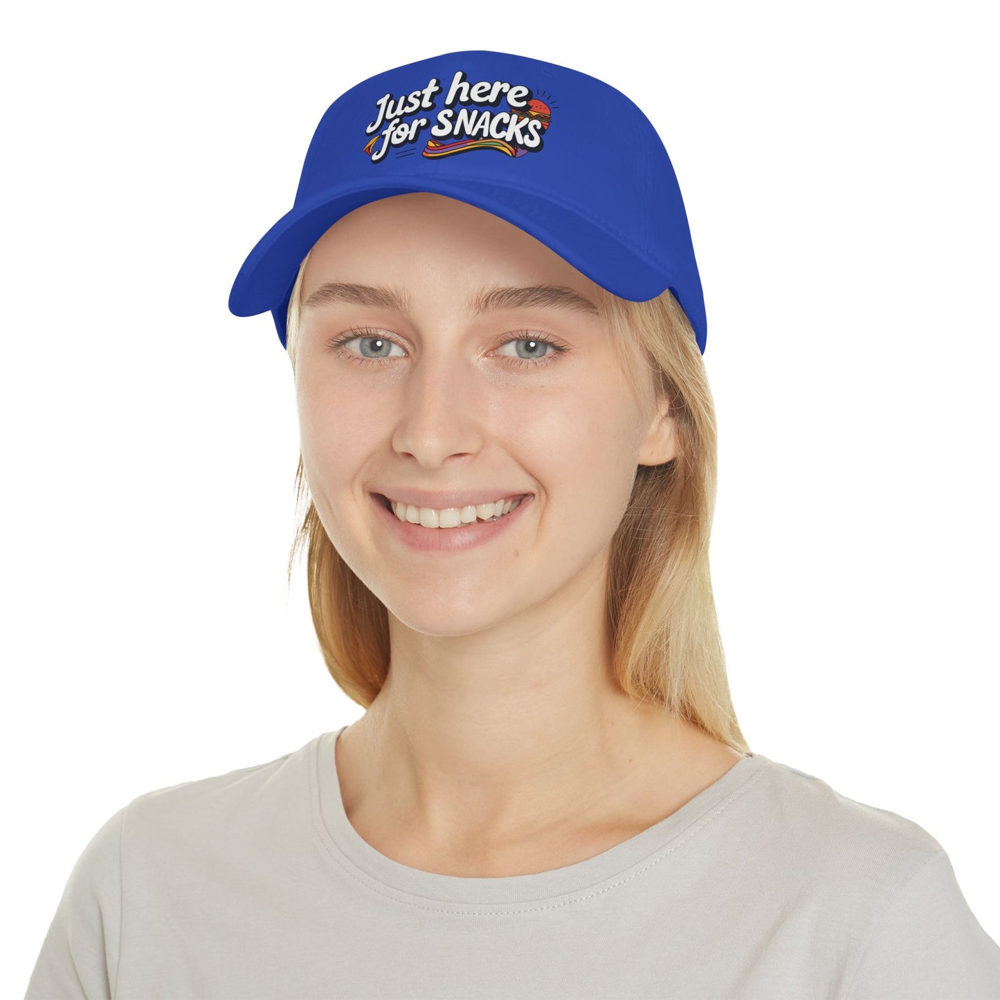 Just Here For Snacks Funny Cap By Memez Store