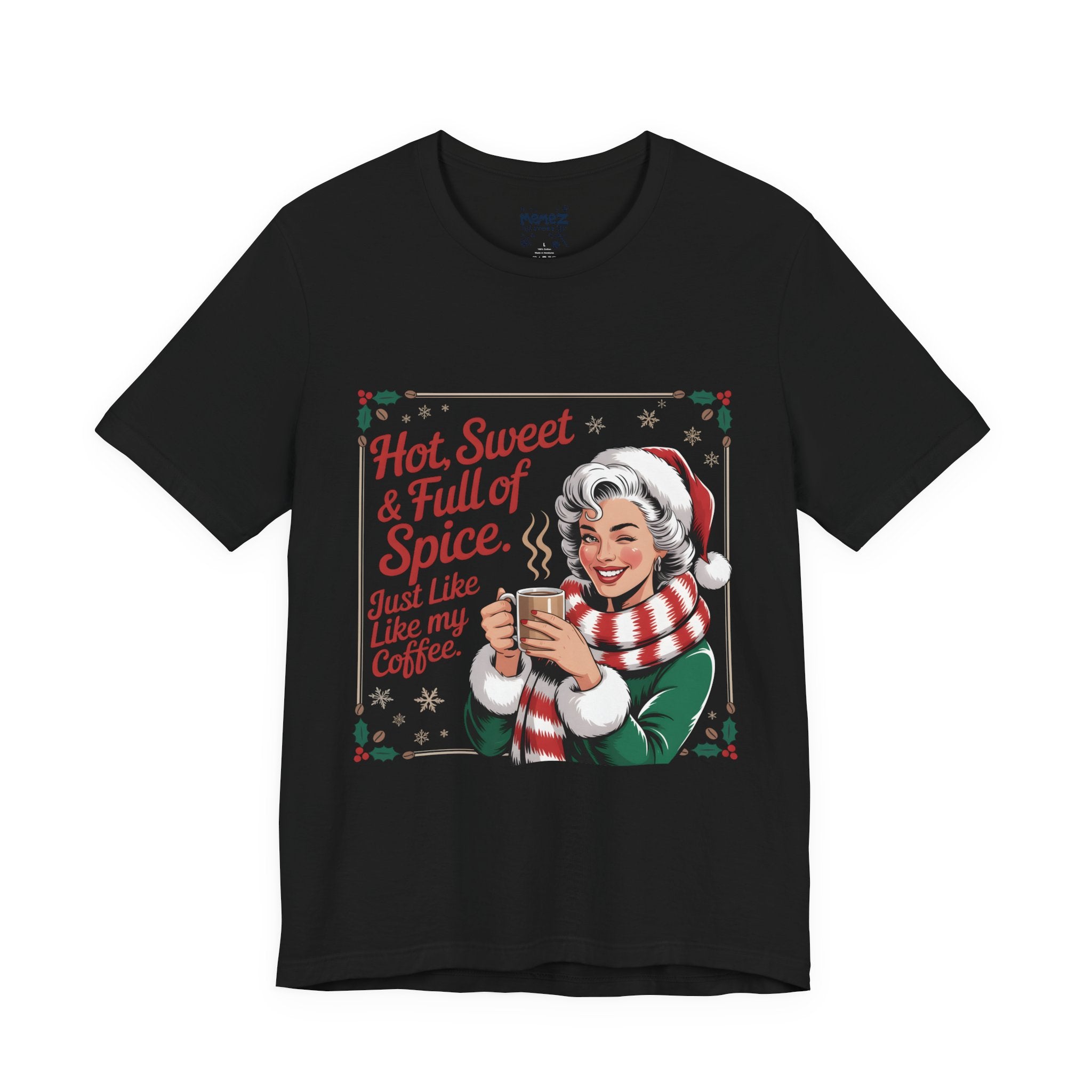 Coffee girl Chirstmas  Meme Funny Tee