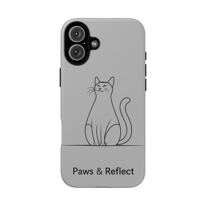 Paw and Reflect Pet Lovers iPhone Case By Memez Store
