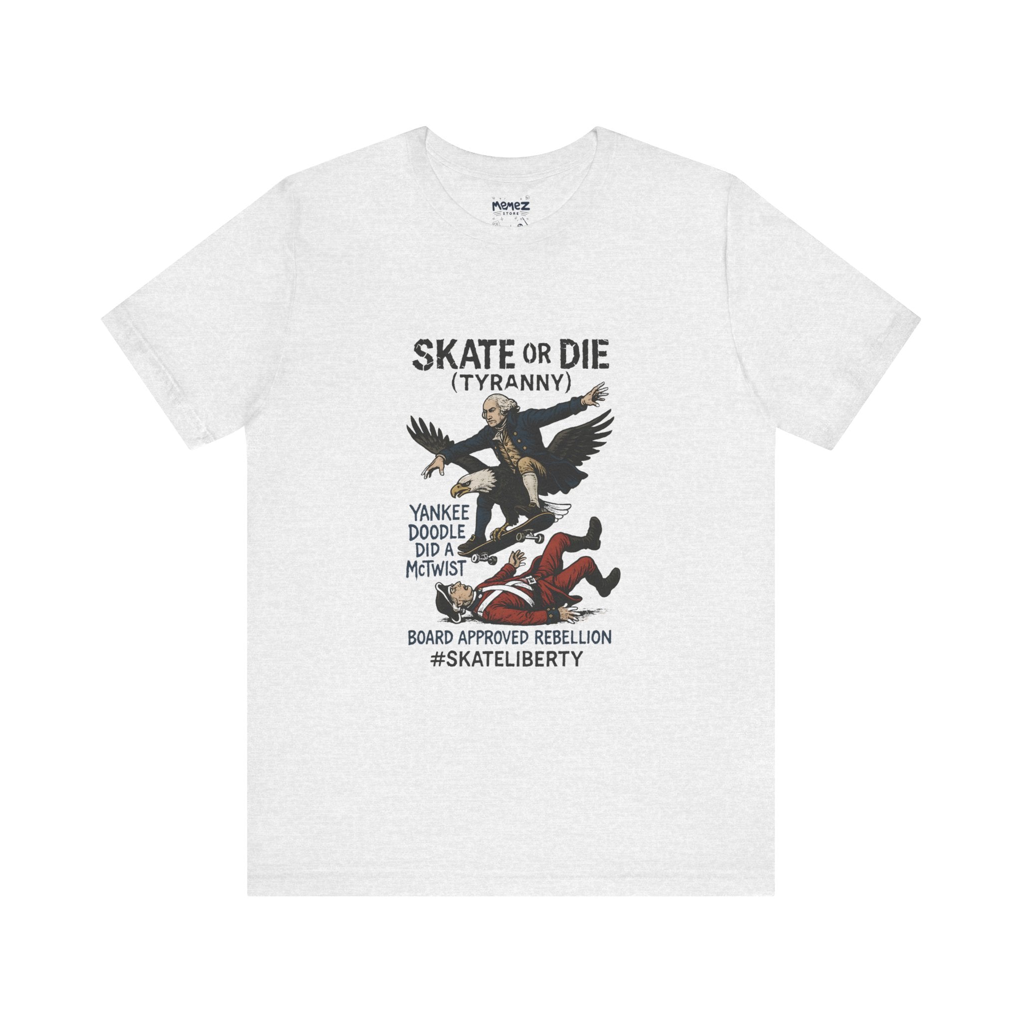 Skate or Die Funny Tee By memez Store
