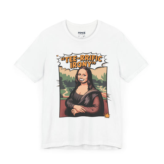 Funny Mona Lisa Unisex Tee