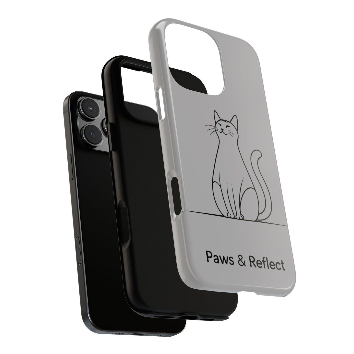 Paw and Reflect Pet Lovers iPhone Case By Memez Store