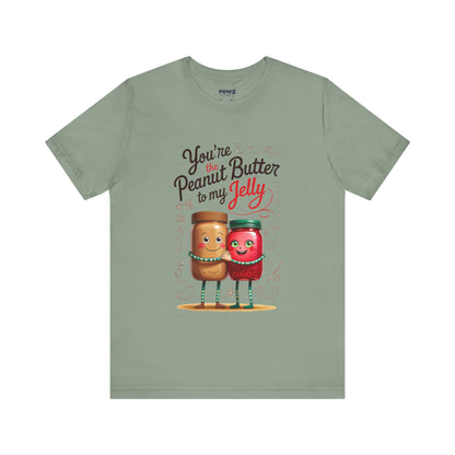 Funny Food Meme Tee - Peanut Butter T My Jelly Unisex Tee