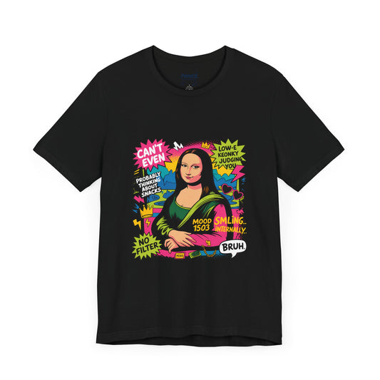 Mona Lisa Funny meme Tee By Memez Store
