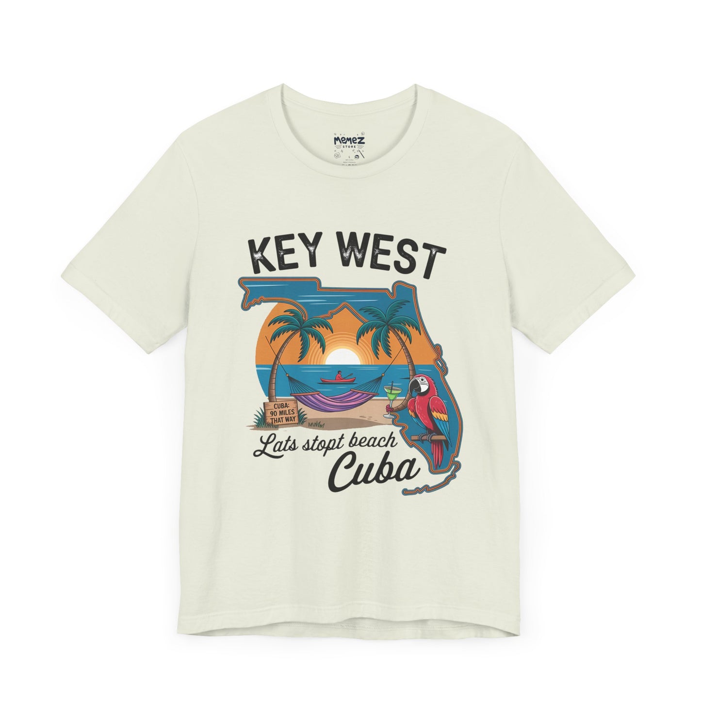 KeyWest Cuba A funny and Adventures Tee By Memez Store