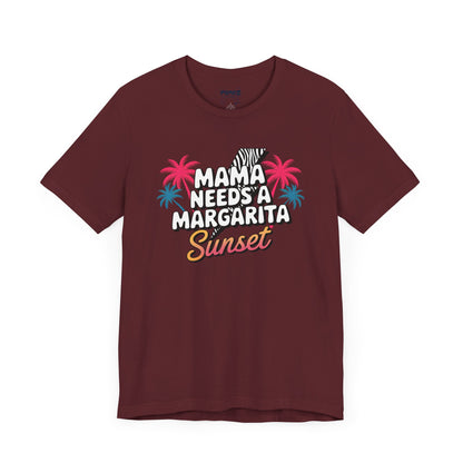 Mama Needs A Magarita Sunset Funny Tee By Memez Store
