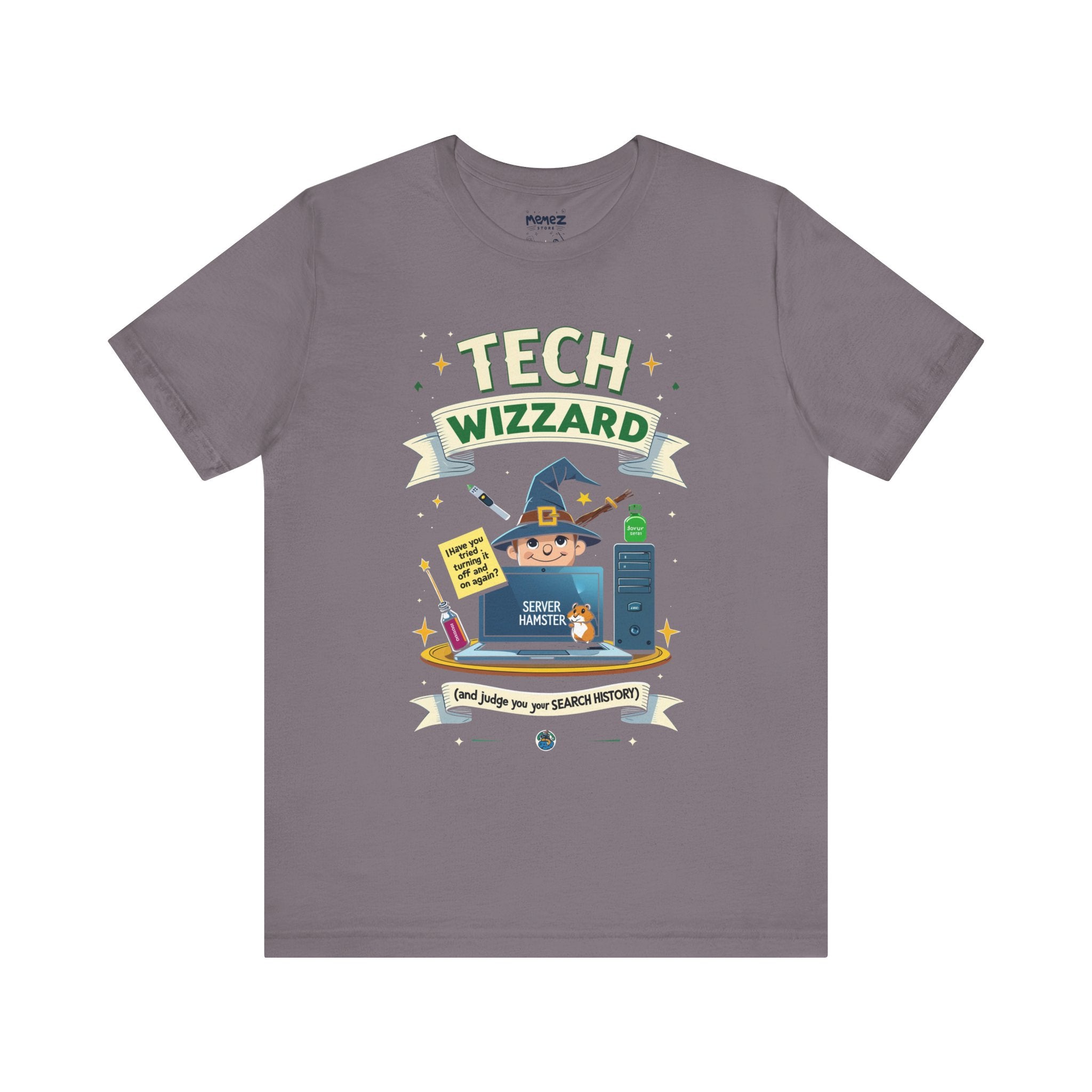 Tech Wizard Funny Meme T-shirt