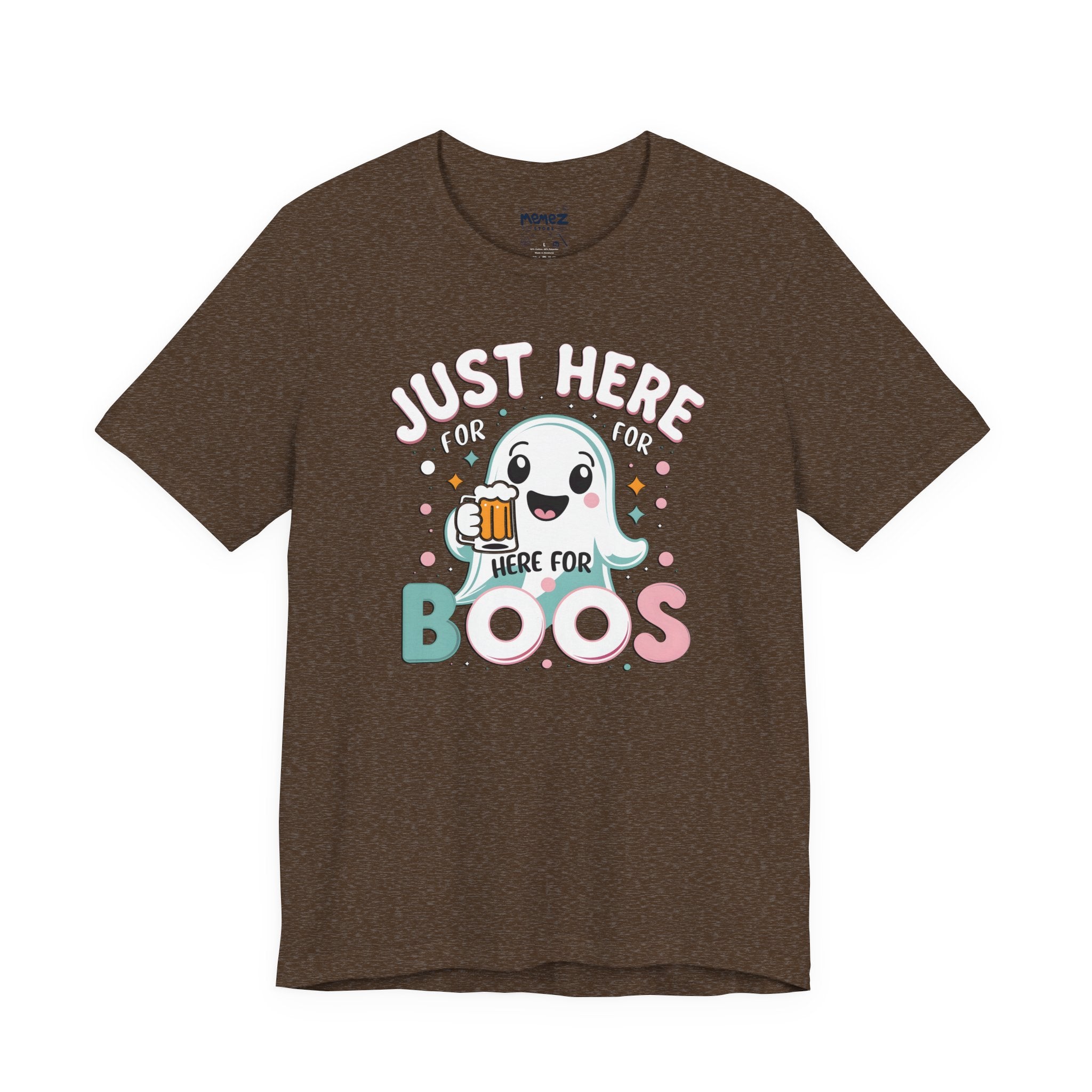 Just Here For the boos Funny Halloween Tee