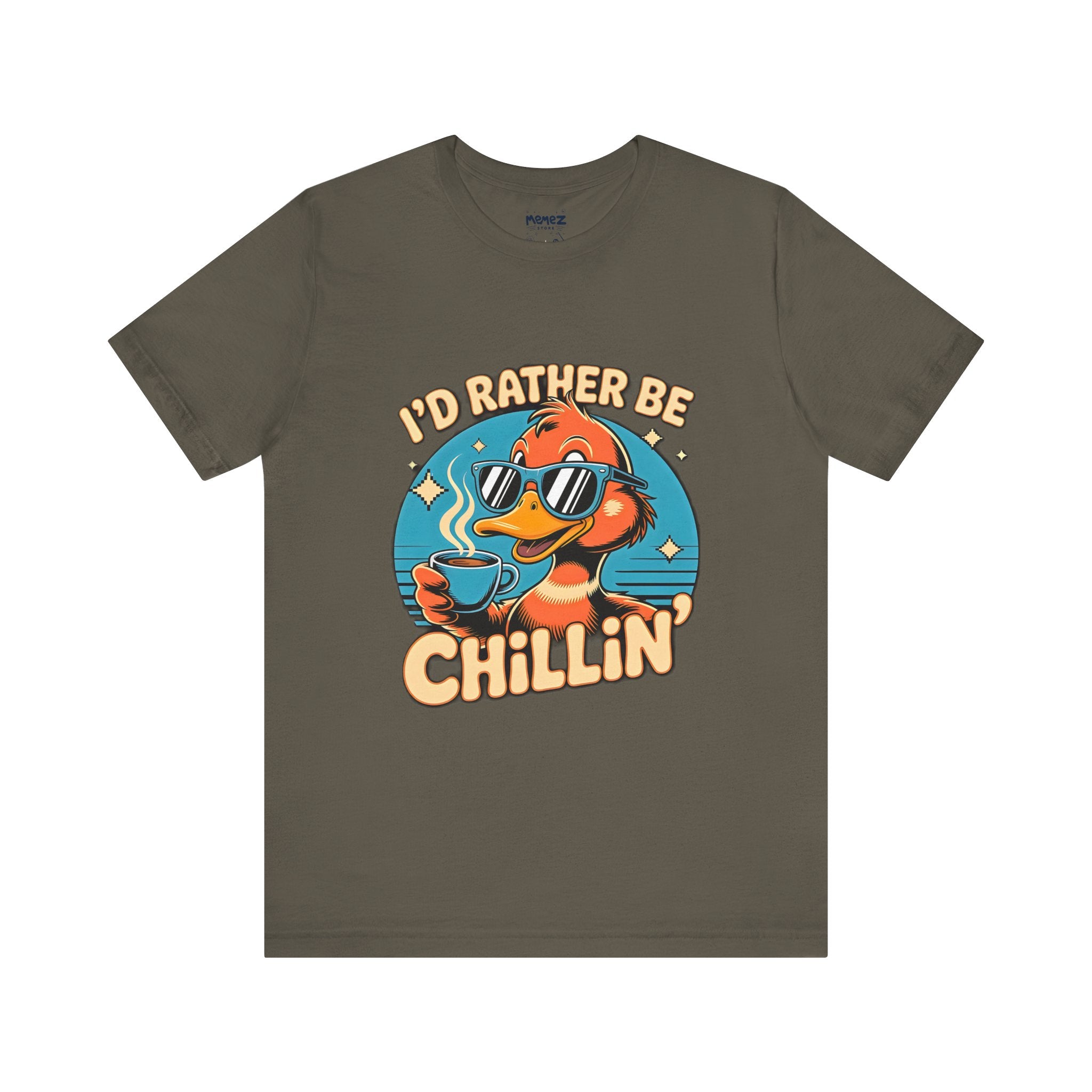 Chillin Ducklin Funny Tee