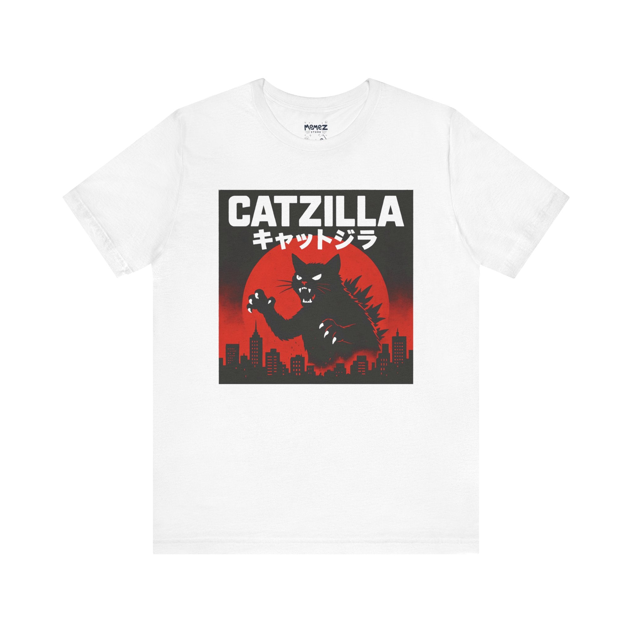 Catzilla Funny Tee