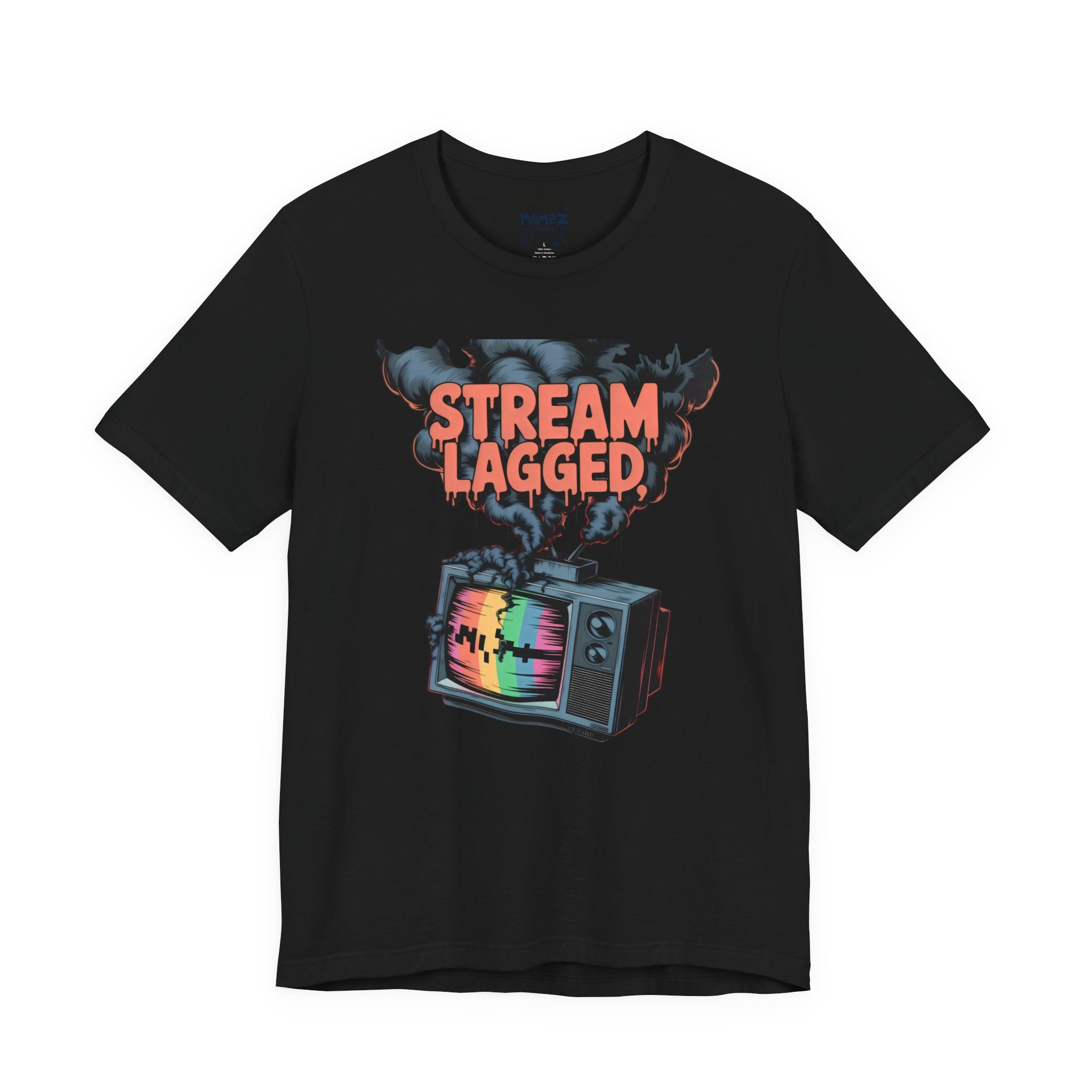 Stream Lagged Funny Retro Tee