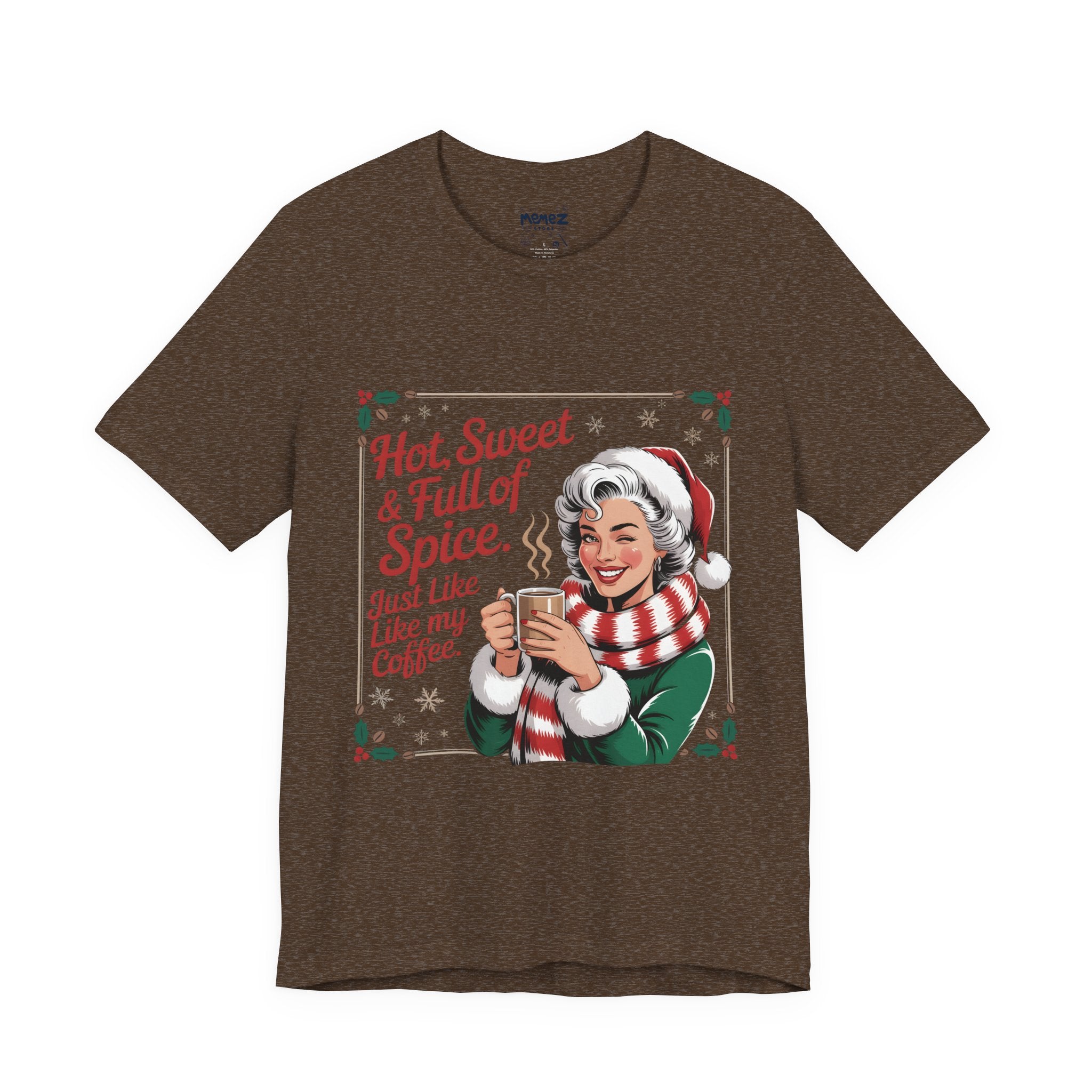 Coffee girl Chirstmas  Meme Funny Tee