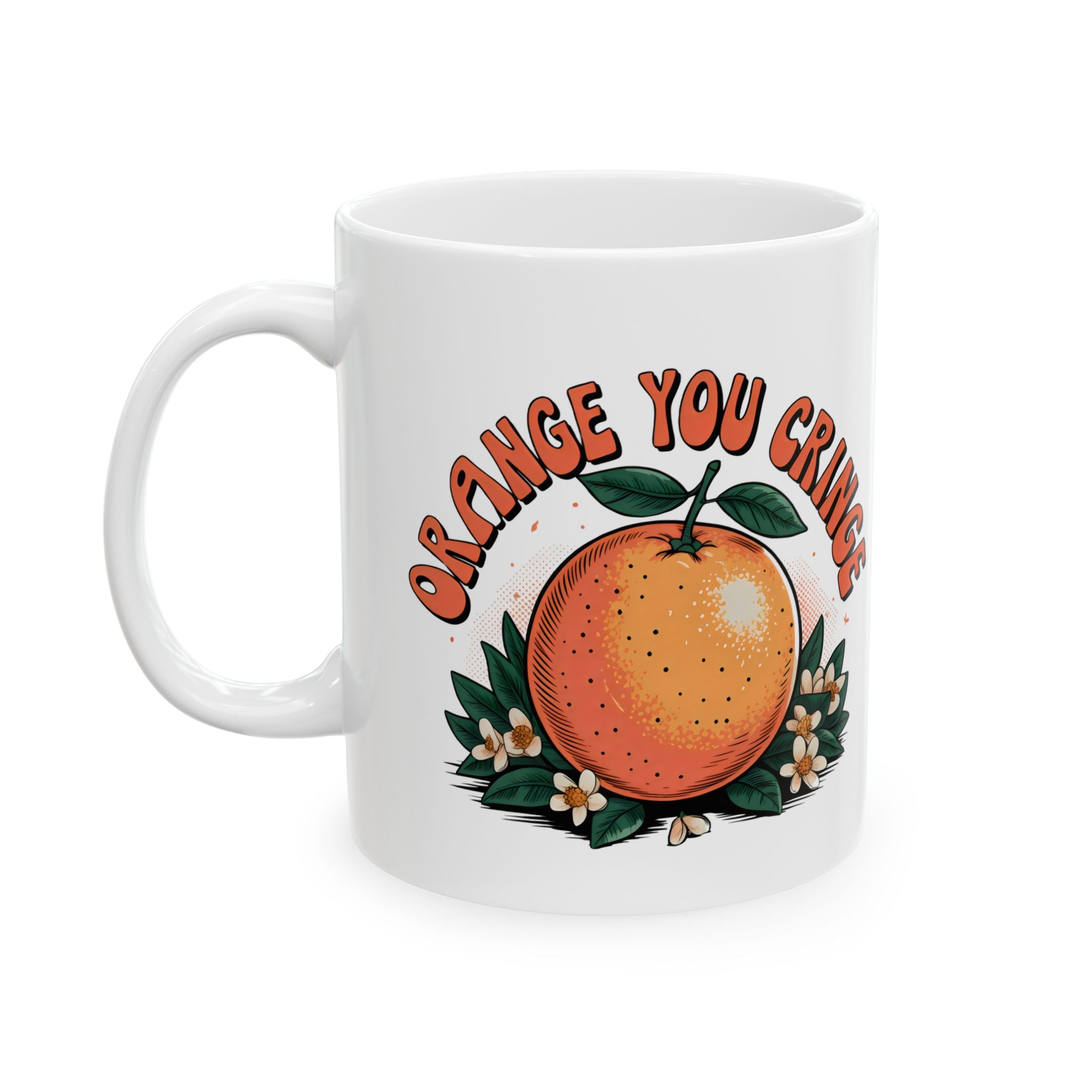 Mug - Orange you Cringe Meme Mug By Memez Store
