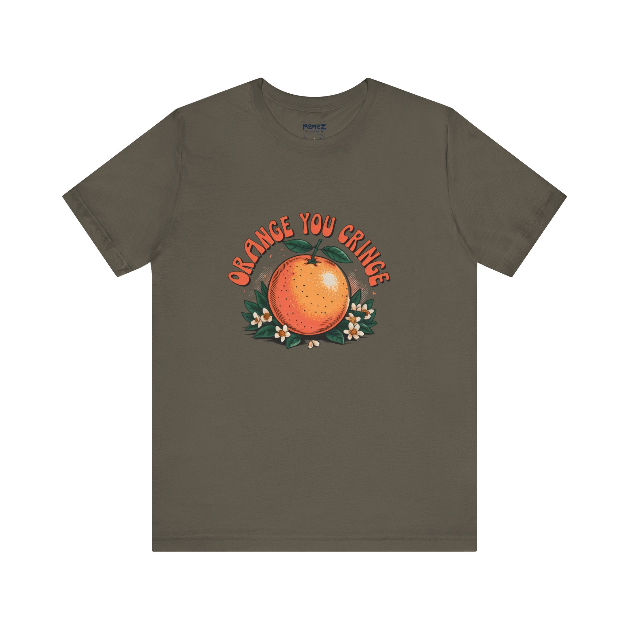 Unisex Tee - Orange You Cringe Funny Meme Shirt