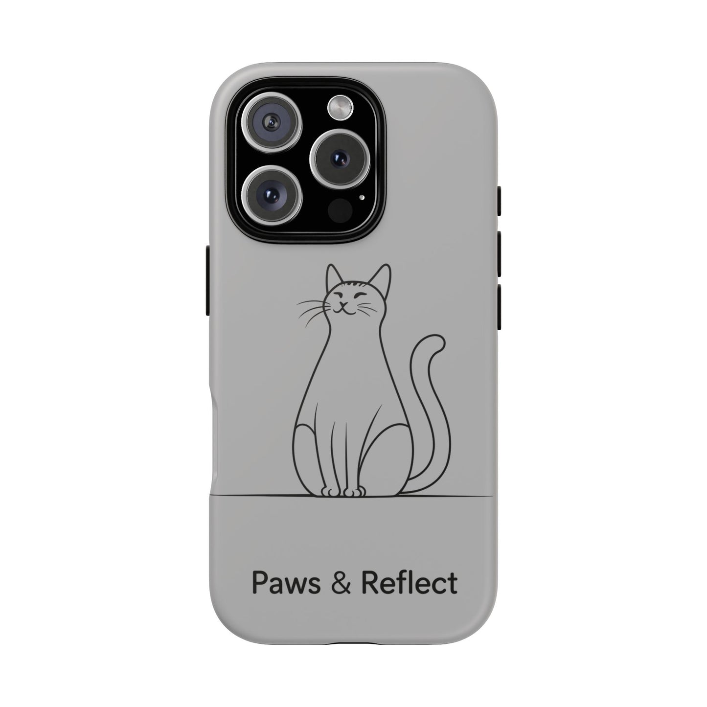 Paw and Reflect Pet Lovers iPhone Case By Memez Store