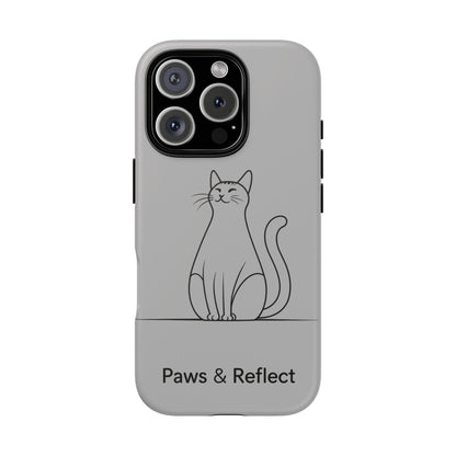 Paw and Reflect Pet Lovers iPhone Case By Memez Store