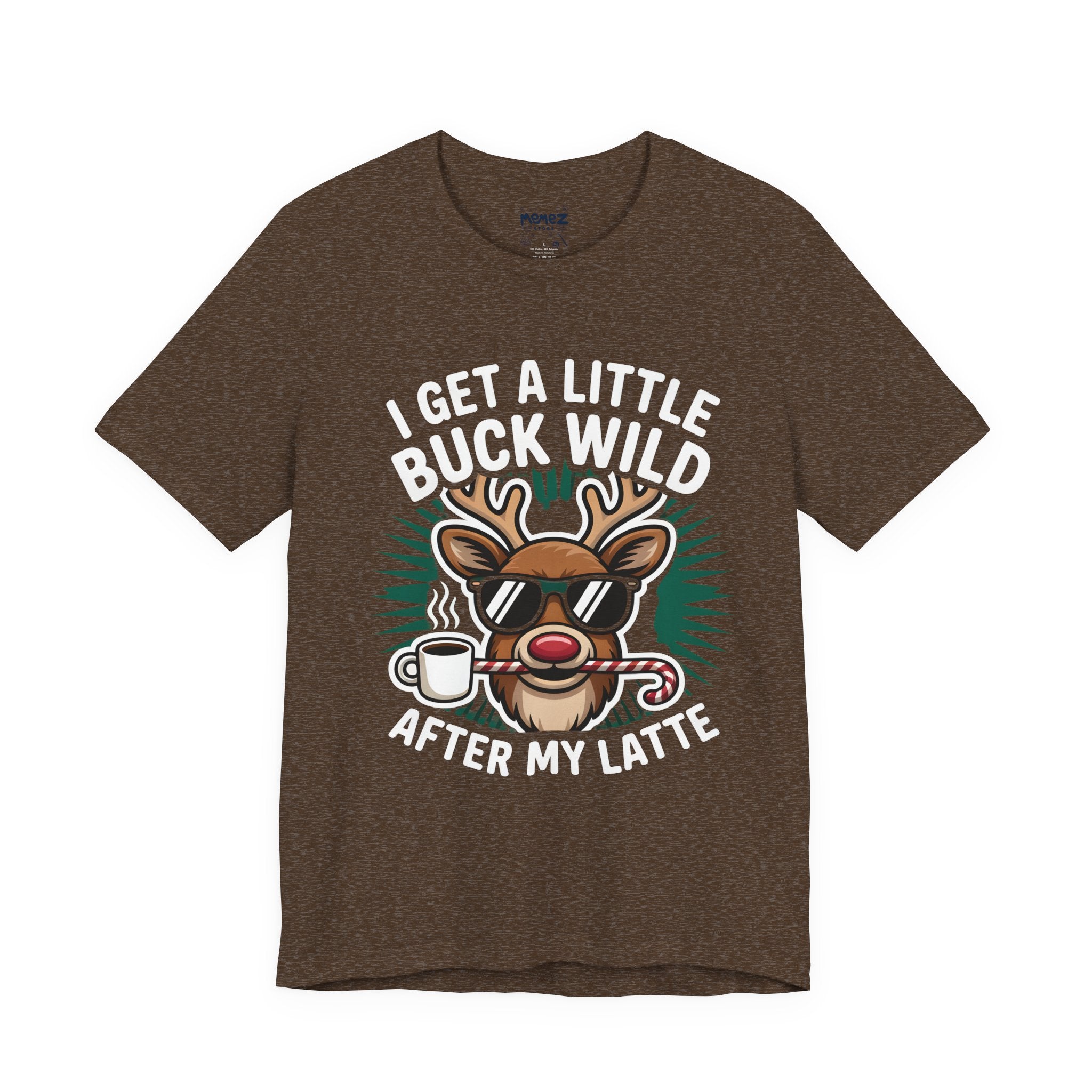 After My Latte Coffee Chirstmas  Meme Funny Tee