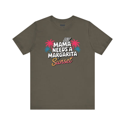 Mama Needs A Magarita Sunset Funny Tee By Memez Store