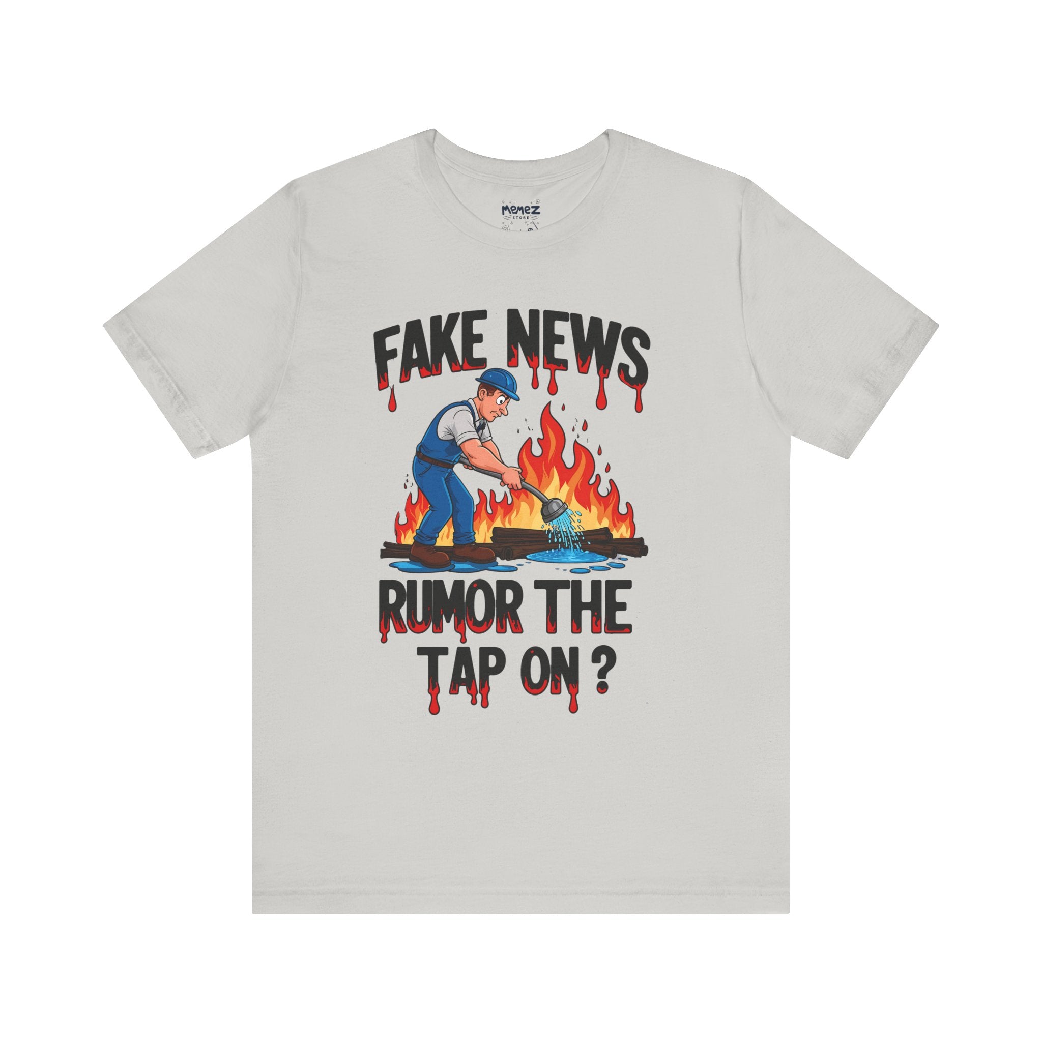 Fake News  Funny & Meme Unisex T-shirt By Memez Store