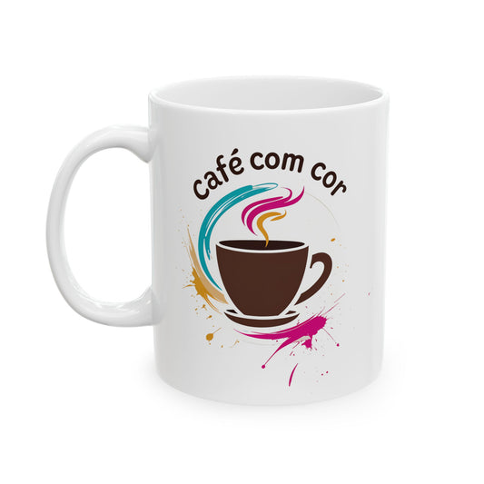 Cafe Com Cor  Mug by Memez store