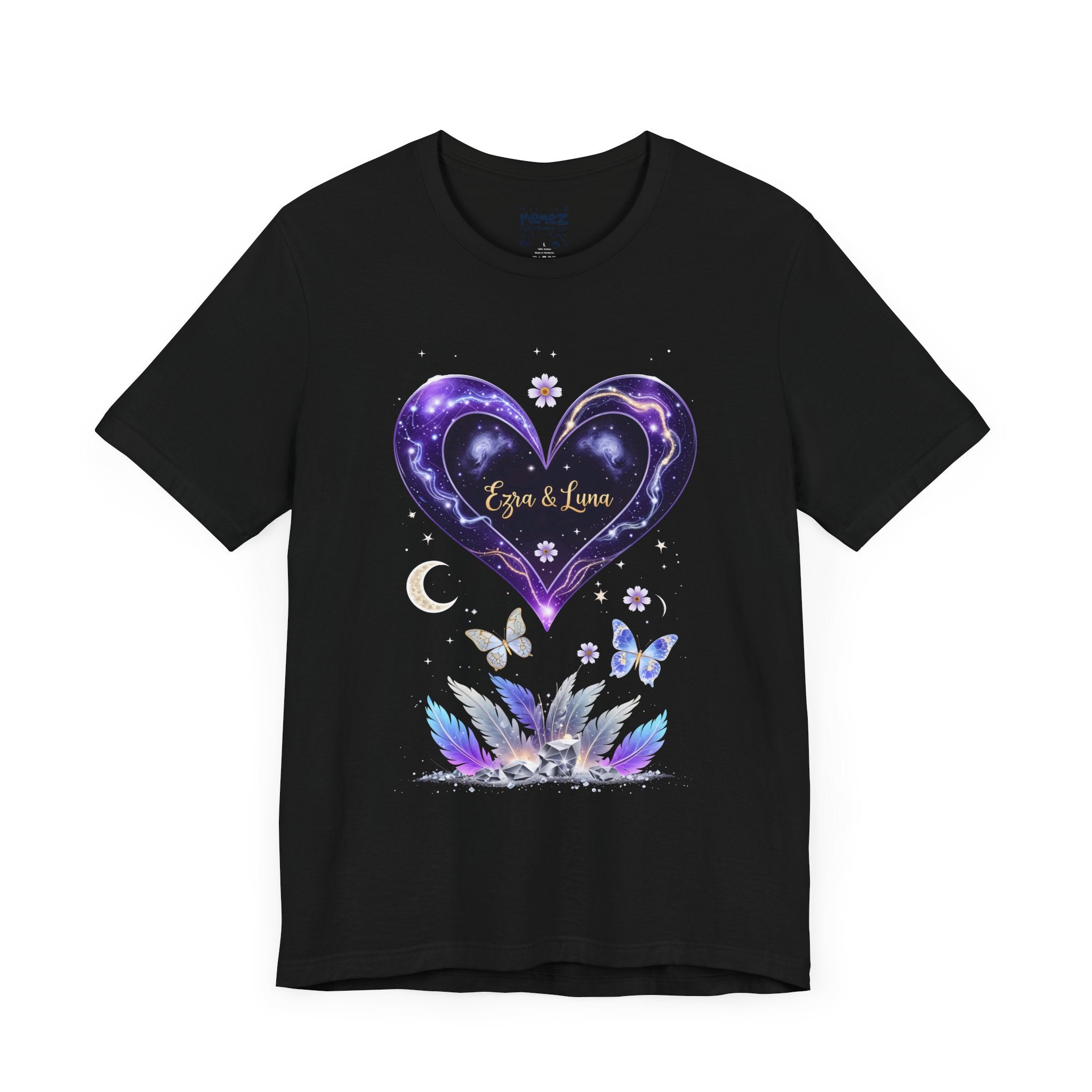 Ezra and Luna a Custome Love Tee By Memez Store