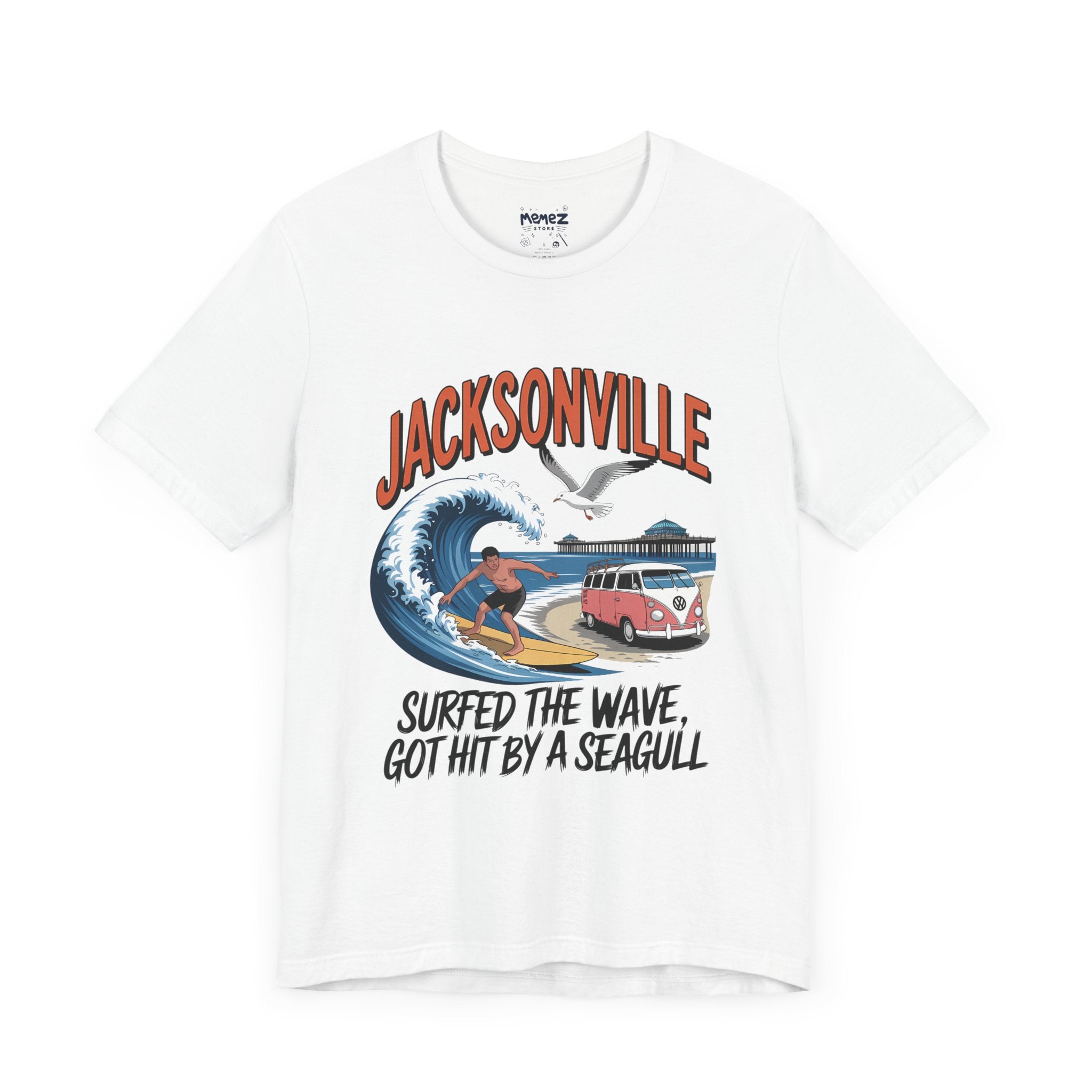 Surfer Unisex Tee - Funny Graphic Design by Memez Store