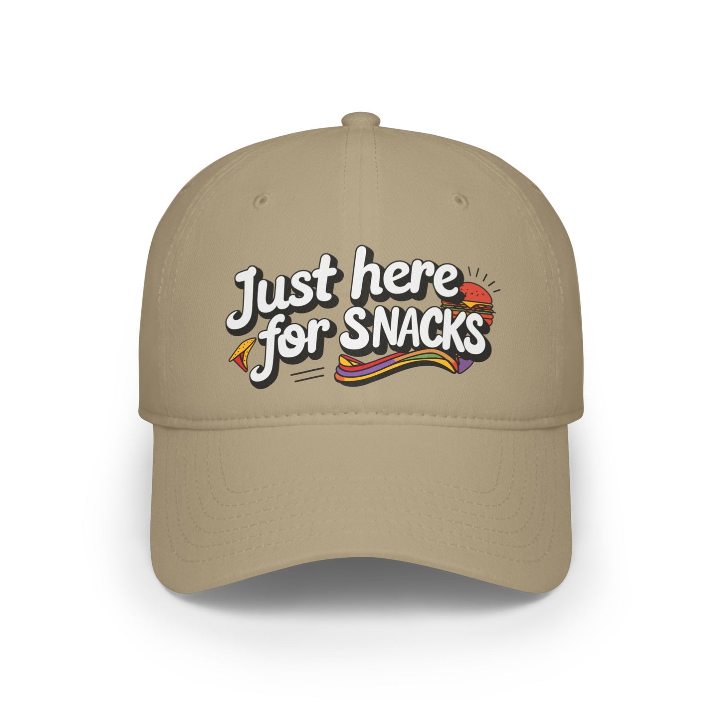 Just Here For Snacks Funny Cap By Memez Store