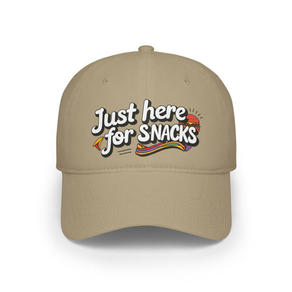 Just Here For Snacks Funny Cap By Memez Store