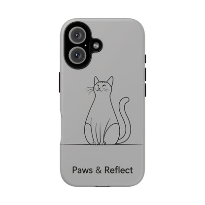 Paw and Reflect Pet Lovers iPhone Case By Memez Store