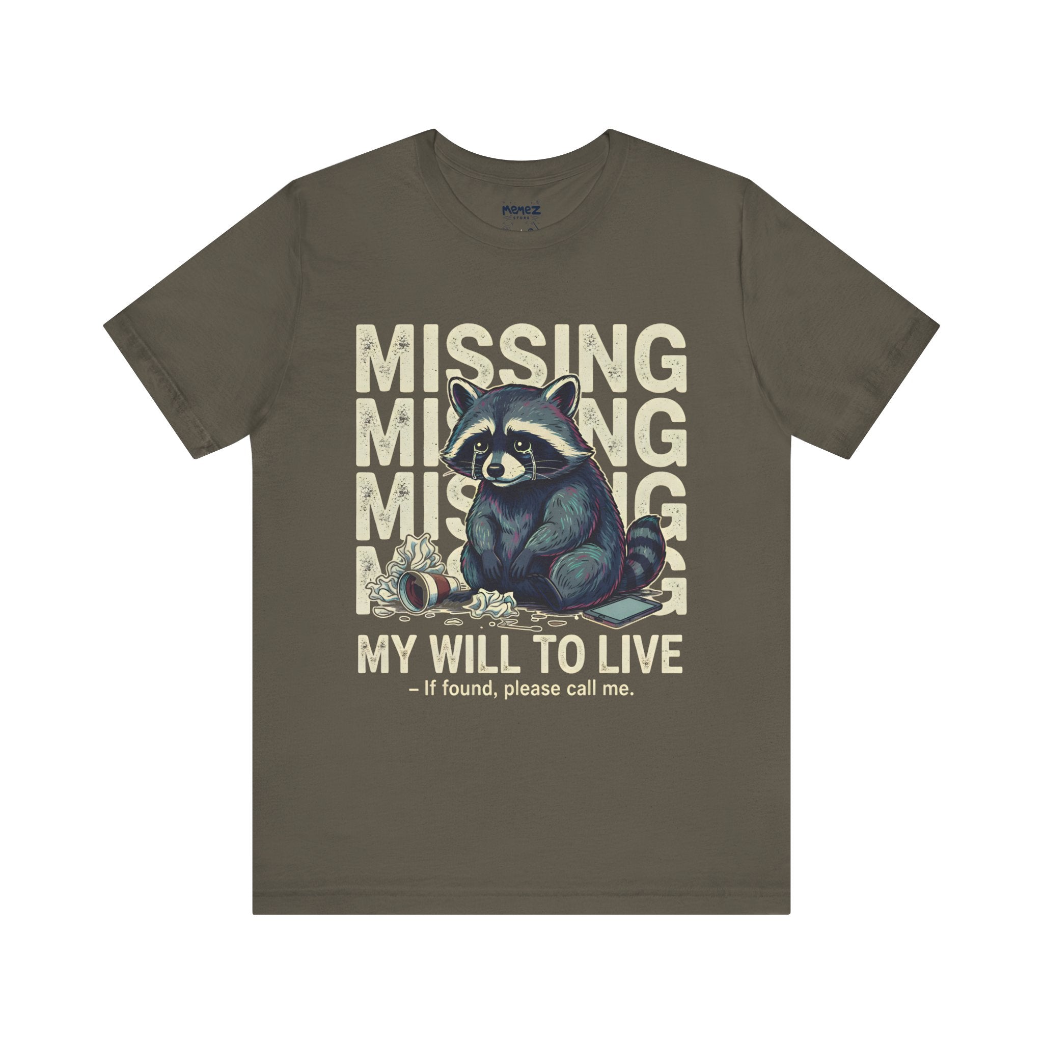 Missing Raccoon Tee