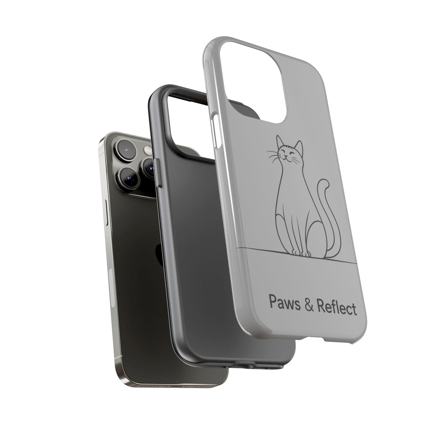 Paw and Reflect Pet Lovers iPhone Case By Memez Store