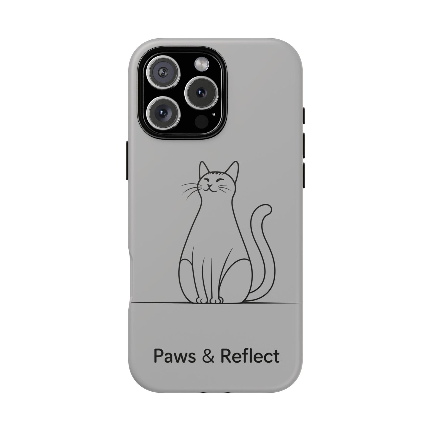 Paw and Reflect Pet Lovers iPhone Case By Memez Store