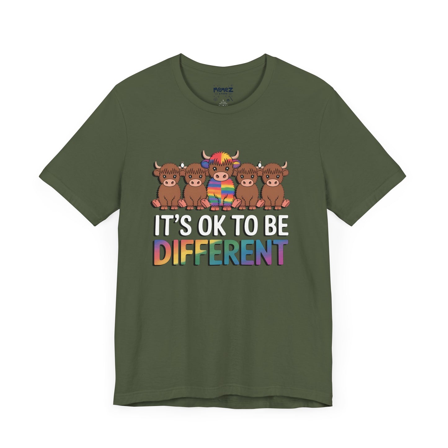 Its Ok To Be Different A Animal Lover's funny Tee By Memez Store
