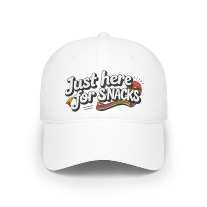 Just Here For Snacks Funny Cap By Memez Store