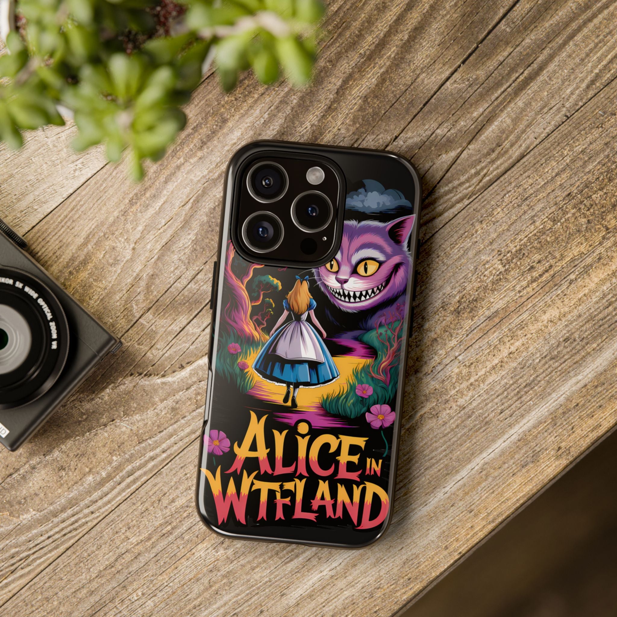 Funny Phone Case - Alice In the WTF Land Tough Cases