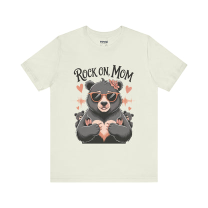 Rock On Mom FUnny Mama Bear Meme Tee By Memez Store