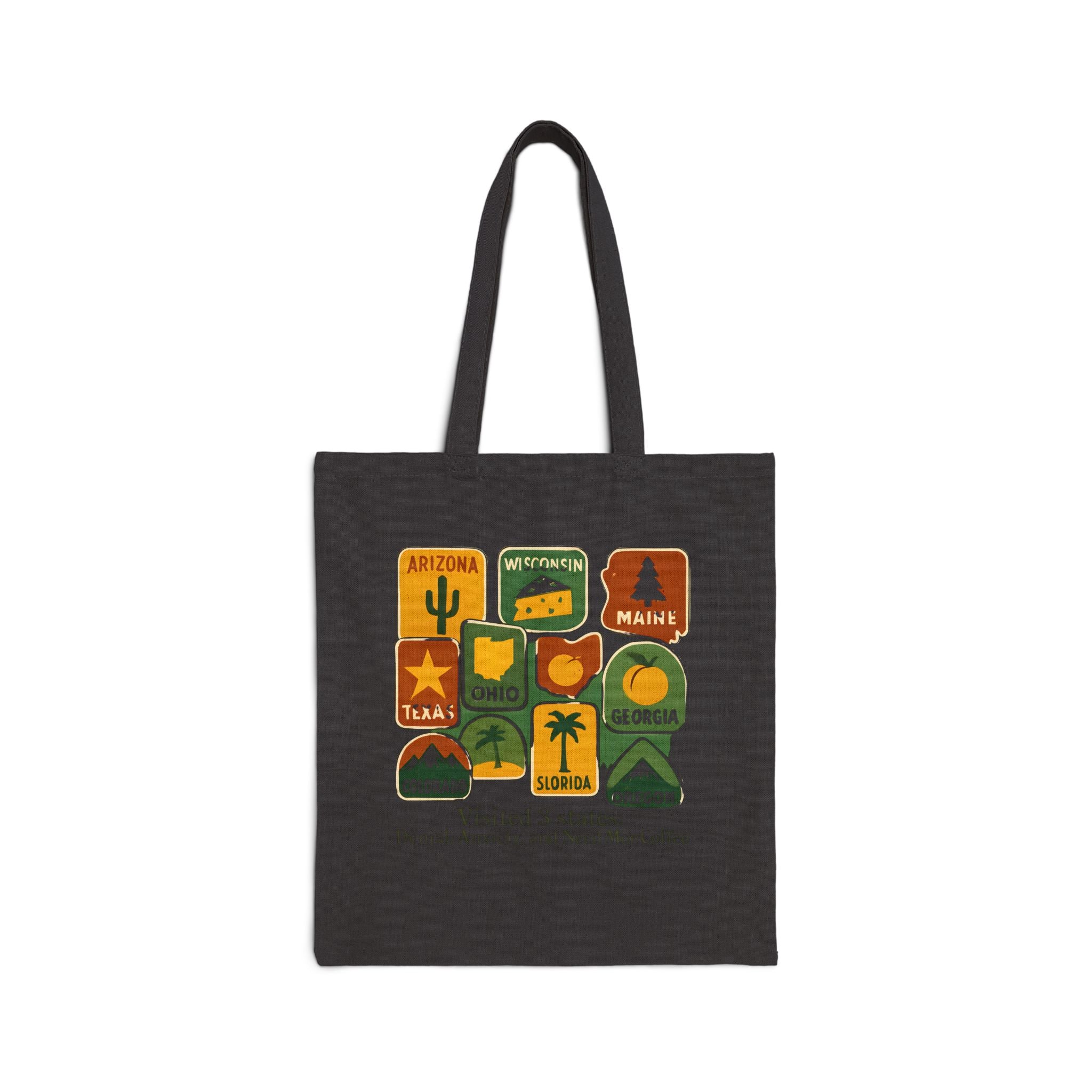 Ameircan States Funny Meme Tote Bag