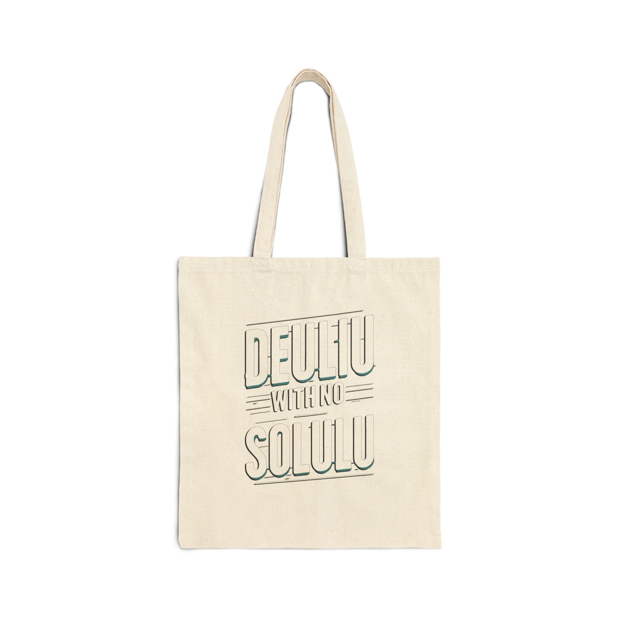 Delulu With Solulu Tote bag