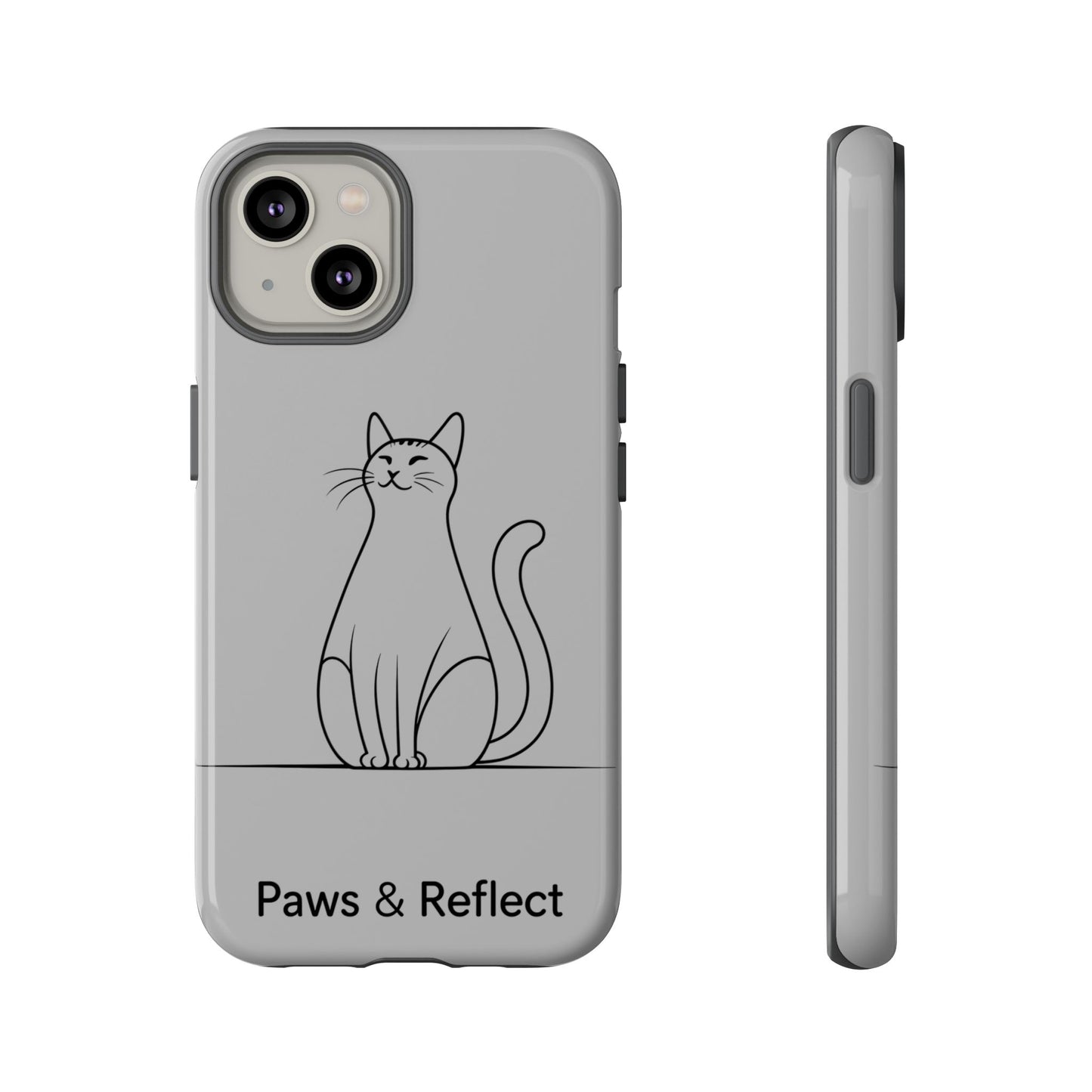 Paw and Reflect Pet Lovers iPhone Case By Memez Store